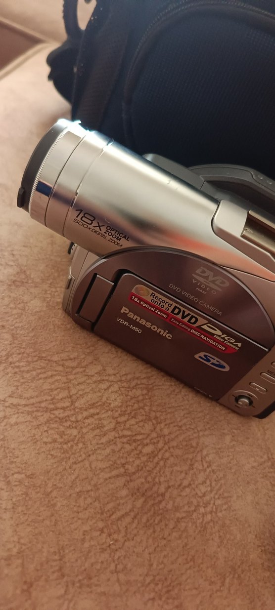 Gri Panasonic Video Kamera - Görsel 4