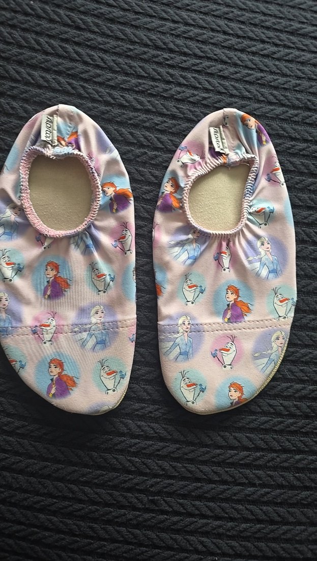 Kız Çocuk Pembe Baskılı Sıcak Terlik - Görsel 2