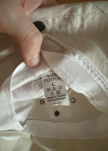 Zara Düğmeli Bej Bohem Kadın Şapka