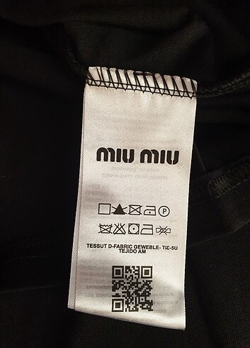 s Beden Miu Miu Tshirt
