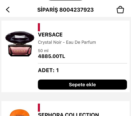 Beden Renk VERSACE ORJİNAL PARFÜM