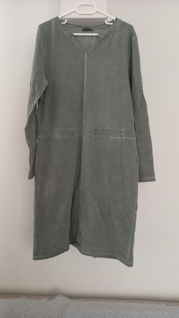 Gri Uzun Kollu tunik - Görsel 4