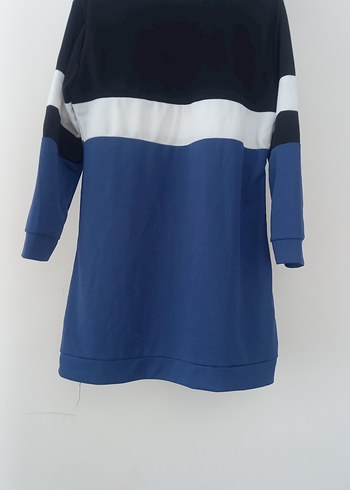 Kadın Lacivert Uzun Kollu Sweatshirt - Görsel 5