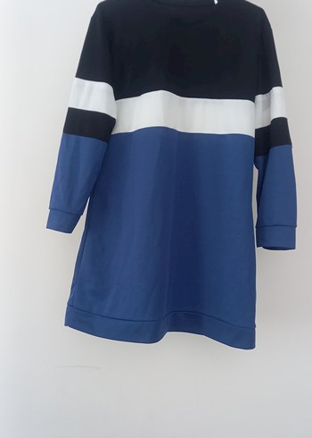 Kadın Lacivert Uzun Kollu Sweatshirt - Görsel 2