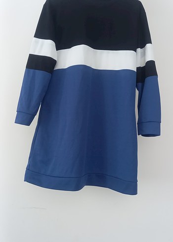 Kadın Lacivert Uzun Kollu Sweatshirt - Görsel 3