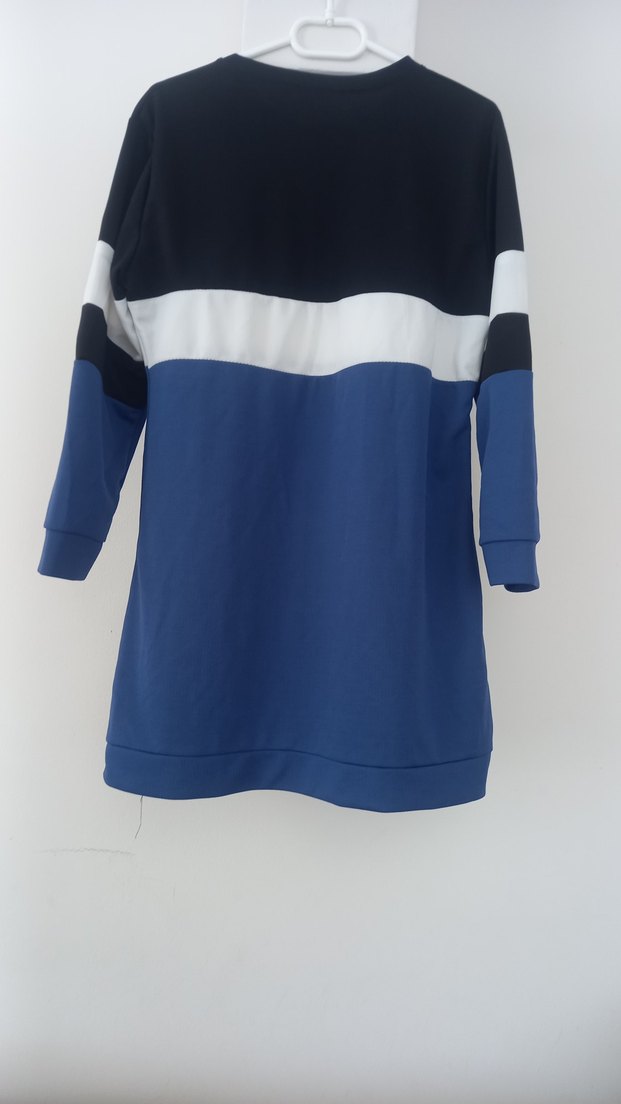 Kadın Lacivert Uzun Kollu Sweatshirt - Görsel 5