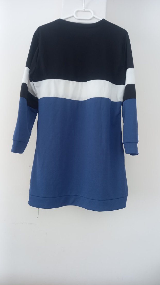 Kadın Lacivert Uzun Kollu Sweatshirt - Görsel 4