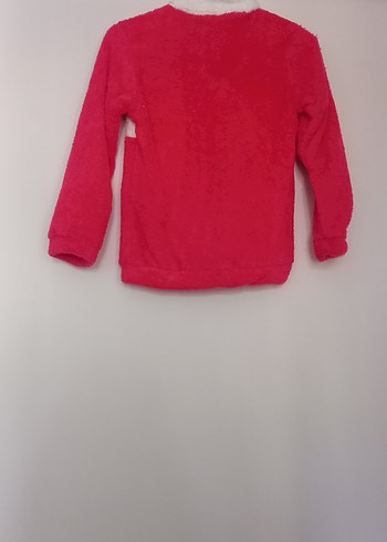 Kız Çocuk Renkli Fermuarlı sweatshirt - Görsel 4