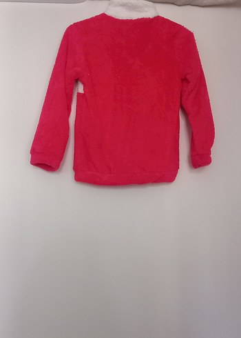 Kız Çocuk Renkli Fermuarlı sweatshirt - Görsel 3