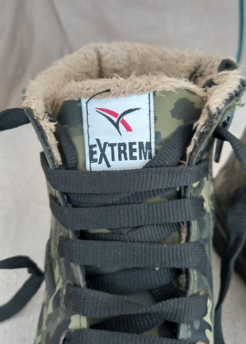 Kamuflaj Desenli Kürklü Çocuk Botu - Görsel 7