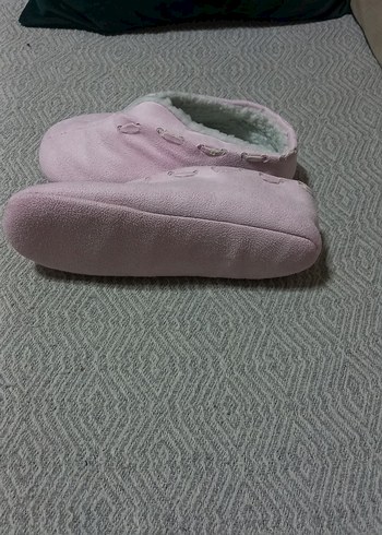 Kızlar için Pembe Sıcak Ev Terliği - Görsel 5