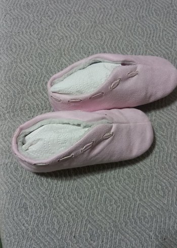 Kızlar için Pembe Sıcak Ev Terliği - Görsel 3