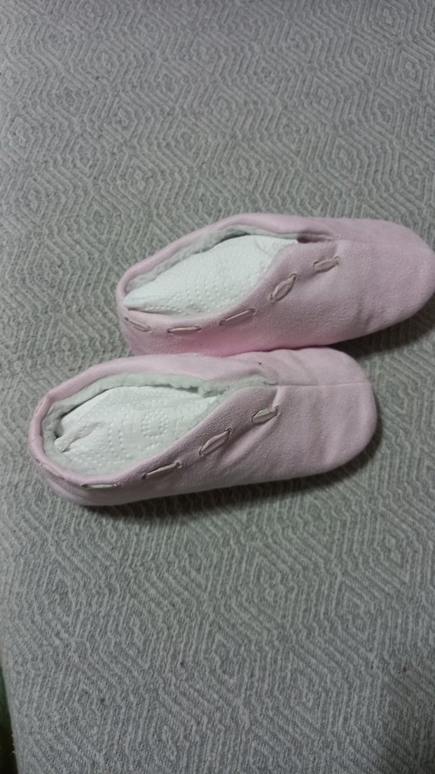 Kızlar için Pembe Sıcak Ev Terliği - Görsel 3