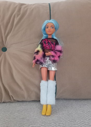 Renkli Pastel Saçlı Bebek - Görsel 8