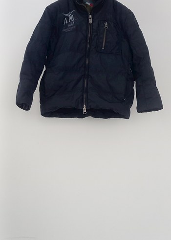 Erkek Çocuk Siyah Fermuarlı Street Wear Ceket - Görsel 5