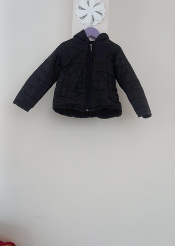 Erkek Çocuk Siyah Fermuarlı Mont - Görsel 5