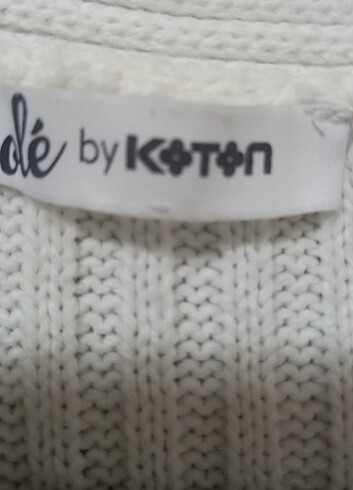 Koton Beyaz kadın kısa hirka