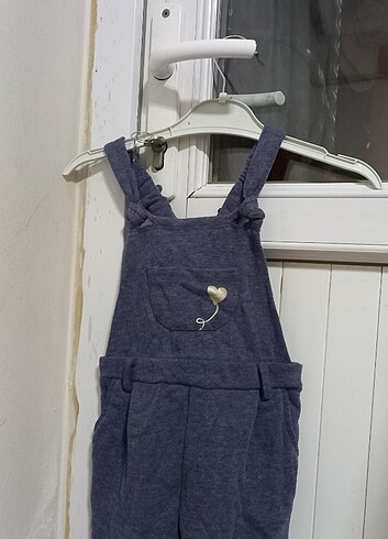 24-36 Ay Beden gri Renk Kışlık kız Çocuk tulum
