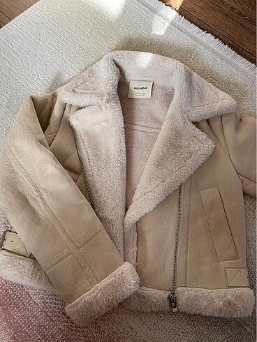 PULL&BEAR SUNİ KURKLU BİKER CEKET
