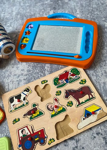 Çok Renkli Çocuk Oyun Seti ve Eğitici Oyuncaklar - Görsel 2