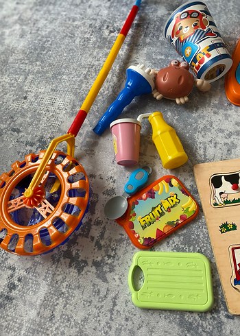 Çok Renkli Çocuk Oyun Seti ve Eğitici Oyuncaklar - Görsel 3