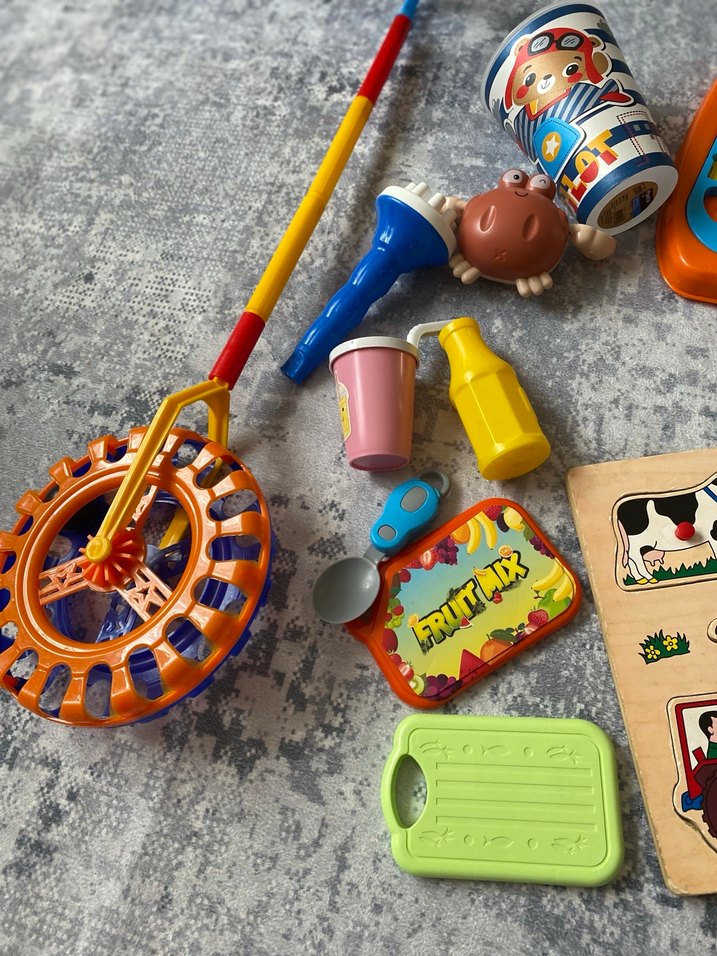 Çok Renkli Çocuk Oyun Seti ve Eğitici Oyuncaklar - Görsel 3