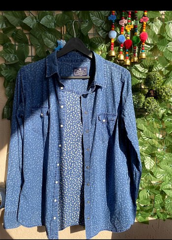 Colıns L beden jean gömlek - Görsel 2