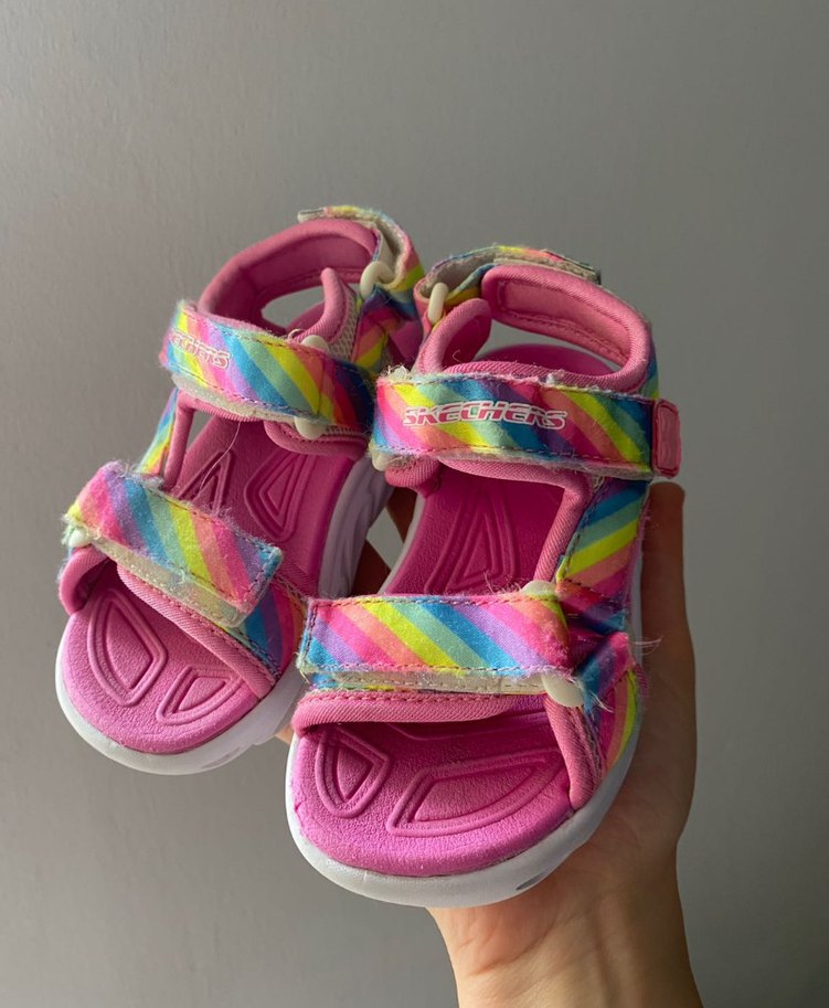 Skechers 24 numara sandalet temiz - Görsel 2