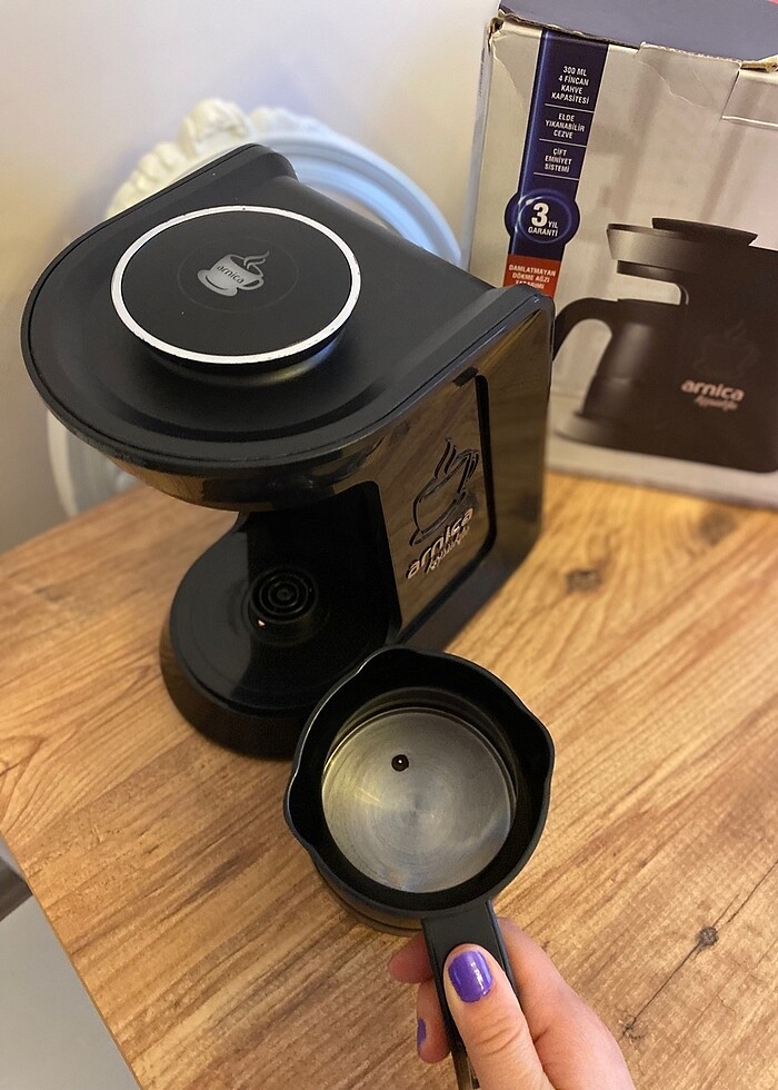 Arnica köpüklü Türk kahve makinesi - Görsel 3