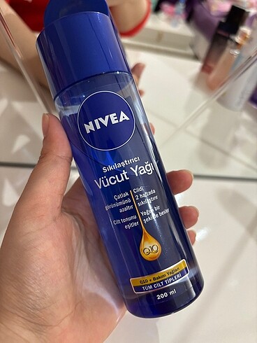 Nivea sıkılaştırıcı vücut çatlak yağı