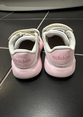Kız Çocuk Pembe Adidas Spor Ayakkabı - Görsel 5