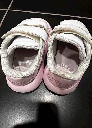 Kız Çocuk Pembe Adidas Spor Ayakkabı - Görsel 6
