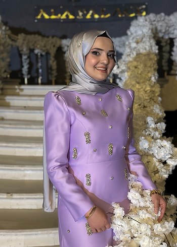 l Beden Betül saday Abiye Elbise