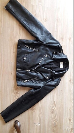 Bershka deri ceket