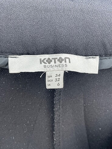 34 Beden siyah Renk Koton Kumaş Pantolon %70 İndirimli.
