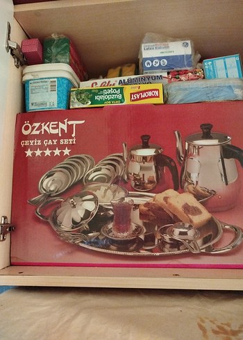 Çay Seti çeyizlik - Görsel 3