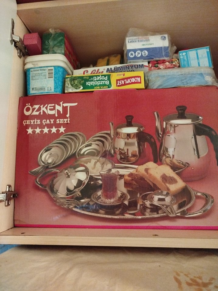 Çay Seti çeyizlik - Görsel 3