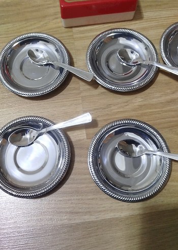 Özkent cay tabağı ve kaşığı - Görsel 2