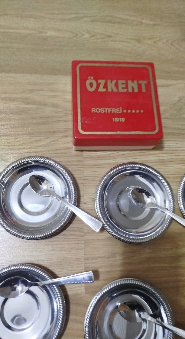 Özkent cay tabağı ve kaşığı - Görsel 4