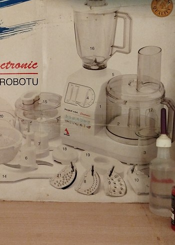 Beyaz Mutfak Robotu Kit 444 - Görsel 3