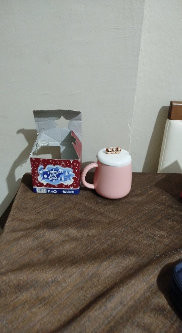 Kupa  kapaklı porselen - Görsel 5