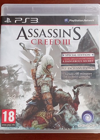 Beden Assassin's Creed İİİ, PS3, Ful Set,