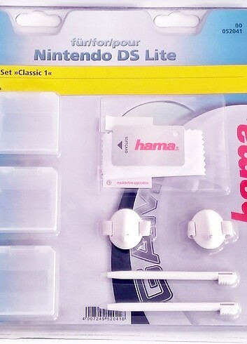 Nintendo Ds Lite aksesuar paketi 