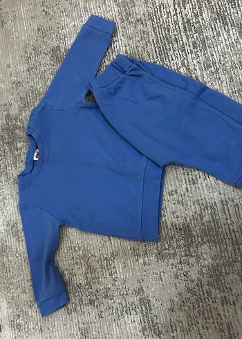 Mavi Bebek Erkek Takım Uzun Kollu Sweatshirt