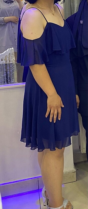 Diğer Lacivert abiye