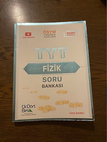 345 Yayınları Tyt Fizik Soru Bankası