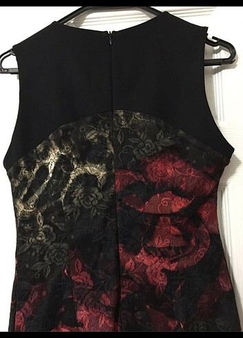 Zara 42 beden dar kalip mini elbise