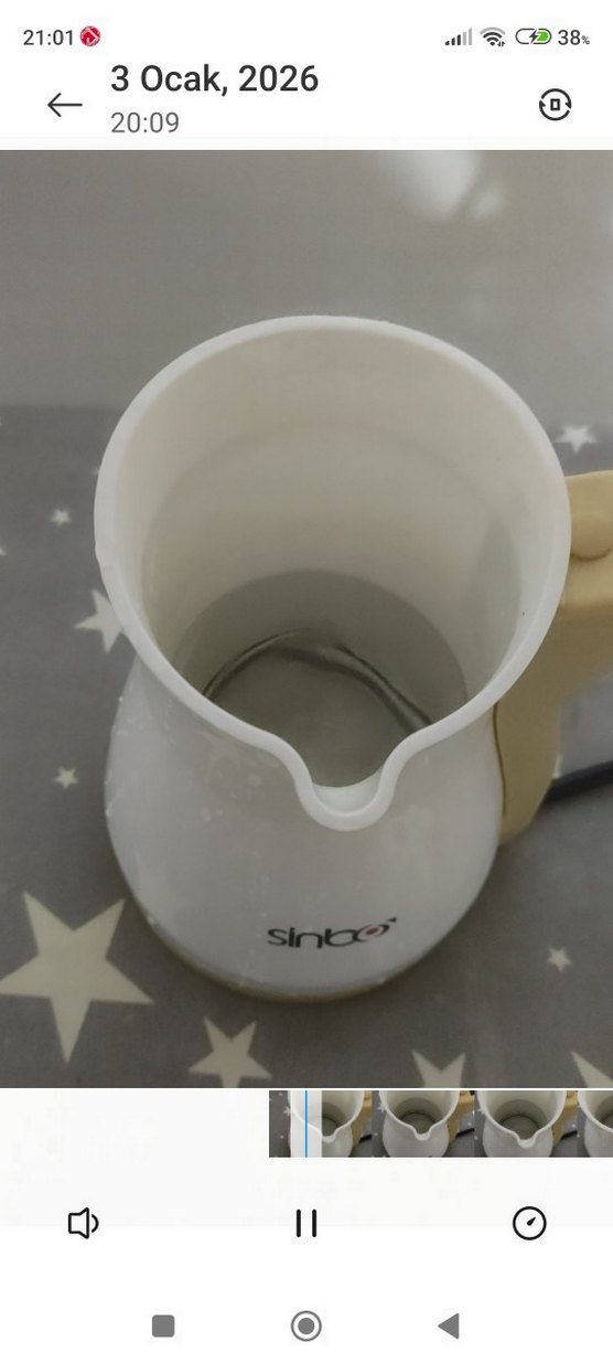 Sinbo Beyaz Kahve Makinesi - Görsel 2