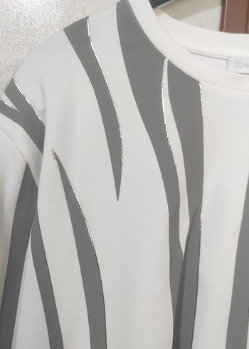 Network Zebra Desenli Kadın Sweatshirt - Görsel 2