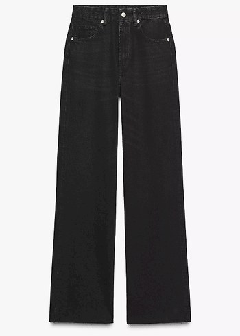 Zara Gri Kadın Denim Pantolon - Görsel 5